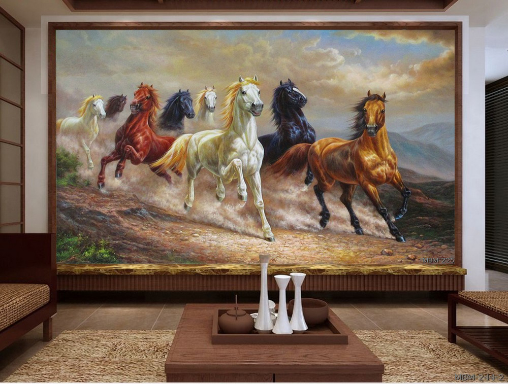 Tranh bát mã MBM-225KG